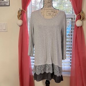 Lori Goldstein Tunic Long Sleeved Top XL